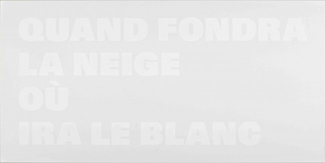 EXPOSITION Rémy Zaugg - Voici Voilà Voyez