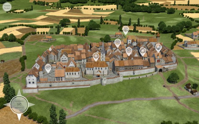 Atelier: Delémont en 3D et en maquette