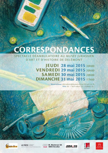 Correspondances - spectacle déambulatoire