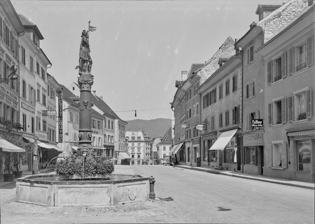 Delémont et ses sept fontaines monumentales