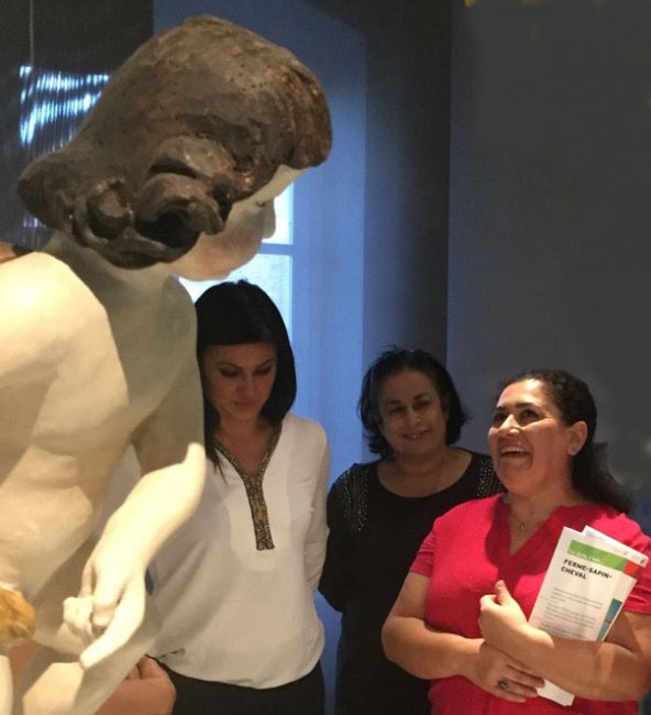 Visites dans toutes les langues ... et même en français !