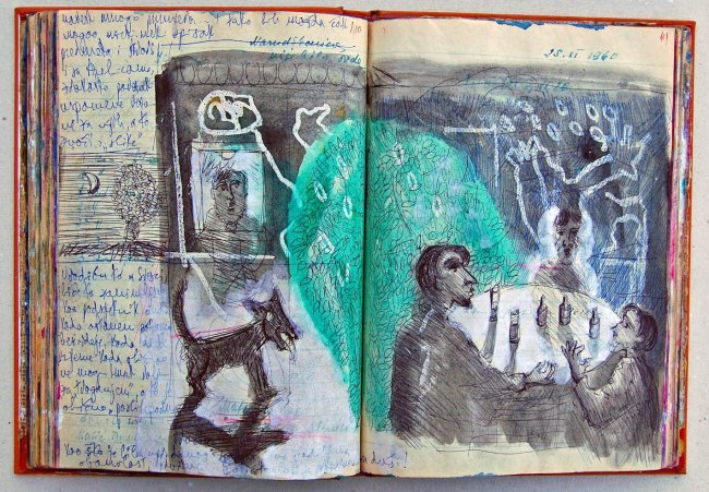 Un journal tenu par un artiste...