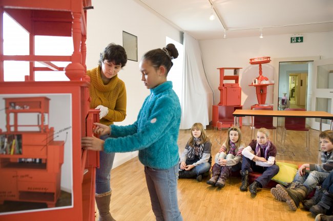 Des visites plein le musée !