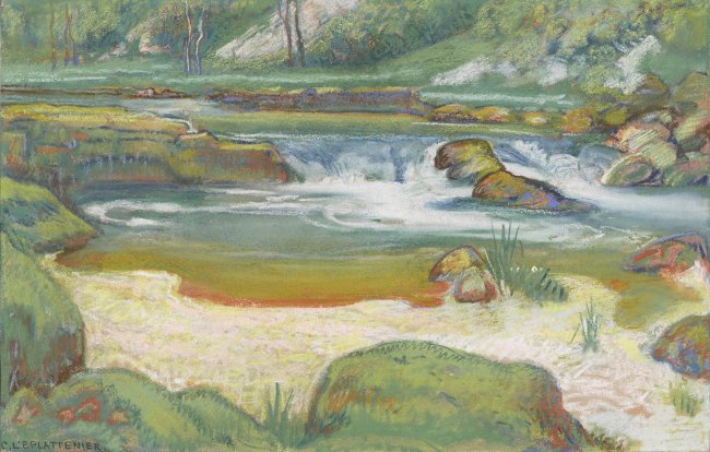 Charles L'Eplattenier - Pastels du Doubs | visite commentée