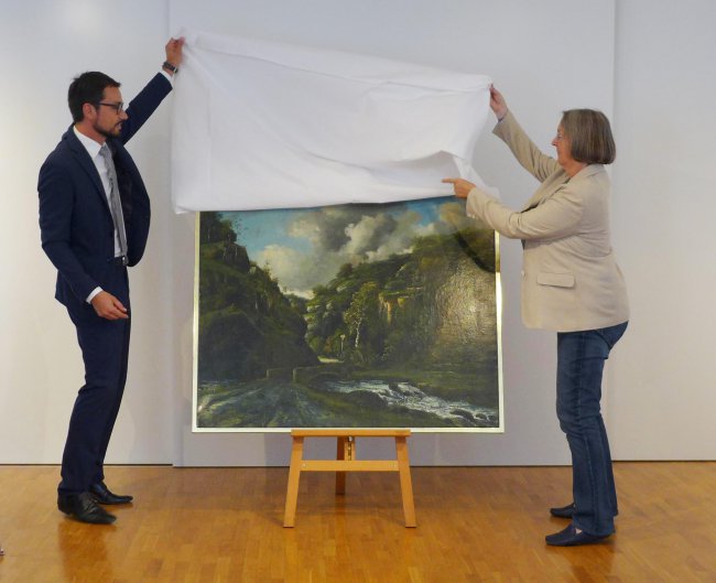 Le tableau de Courbet se dévoile