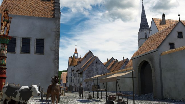 En réalité virtuelle ou en maquette... Delémont au fil du temps